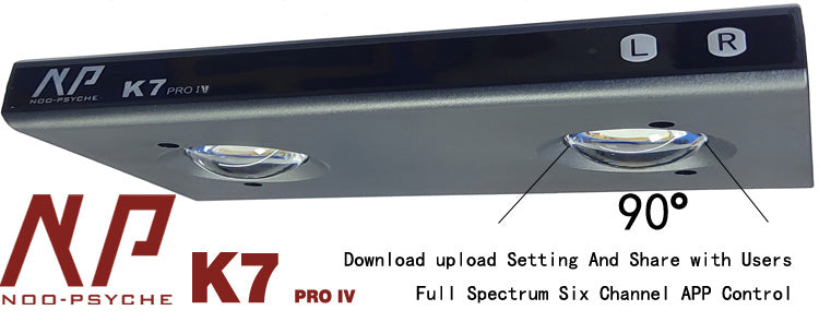 NooPsyche K7 PRO III LED海水ライト NOOPSYCHE K7 V3 aquarium led saltwater coral light for USA