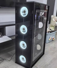 Load image into Gallery viewer, Flame-Retardant Aquarium Controller Cabinet with Cooling Fan &amp; Temperature Display
