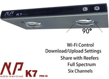 Lade das Bild in den Galerie-Viewer, NooPsyche K7 PRO III Full Set Reef Aquarium LED Coral Light
